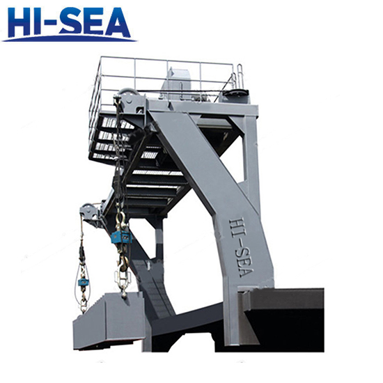 Platform Rescue Boat Davit